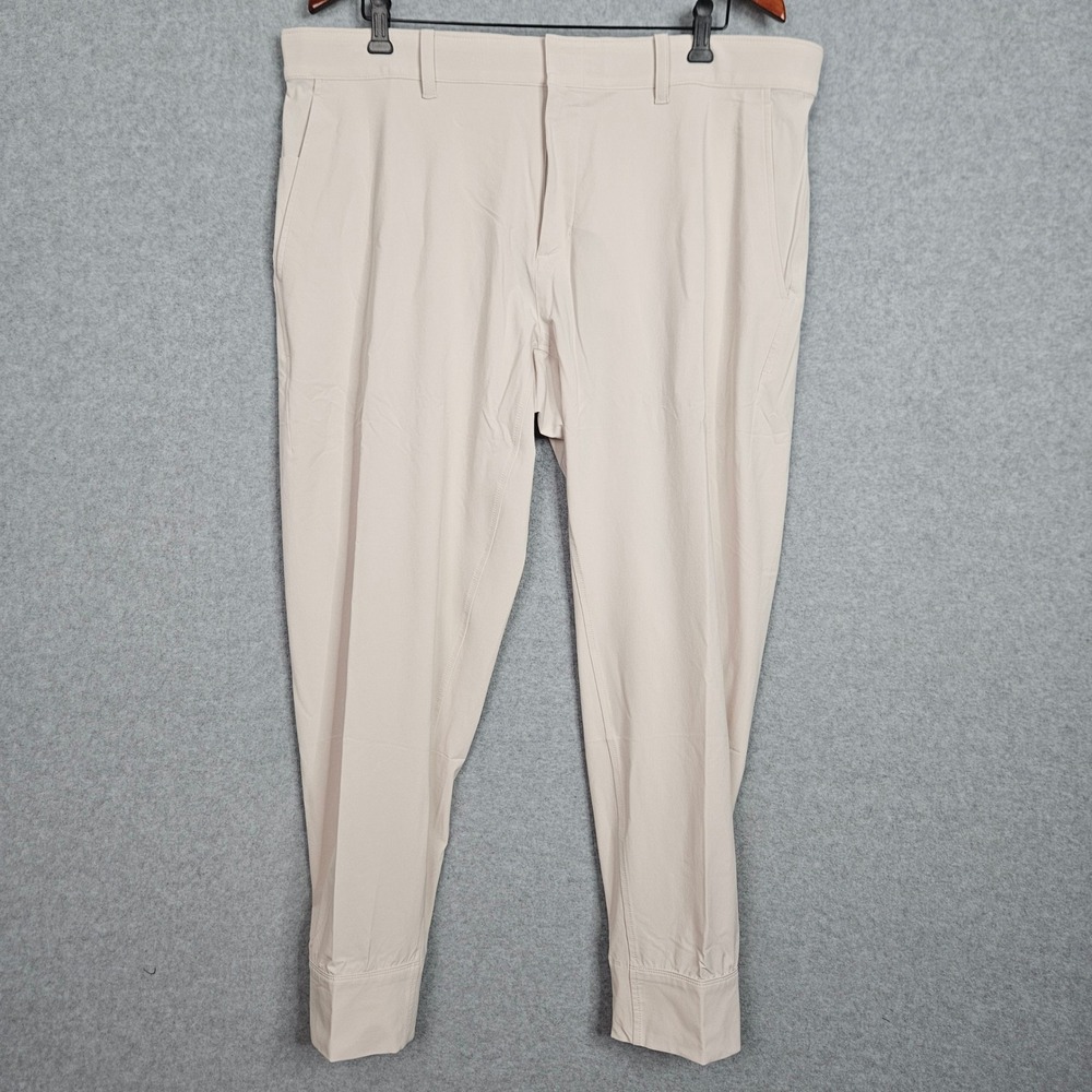 Nike Golf Mens Ankle Length Standard Fit Pants Light Bone FD5717-104 Size 38 New - Picture 2 of 9